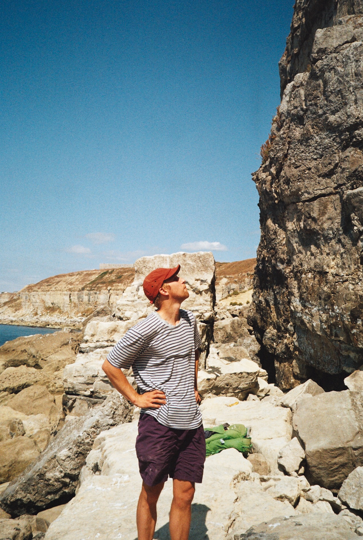 Rock climbing photograph by Ema Prović