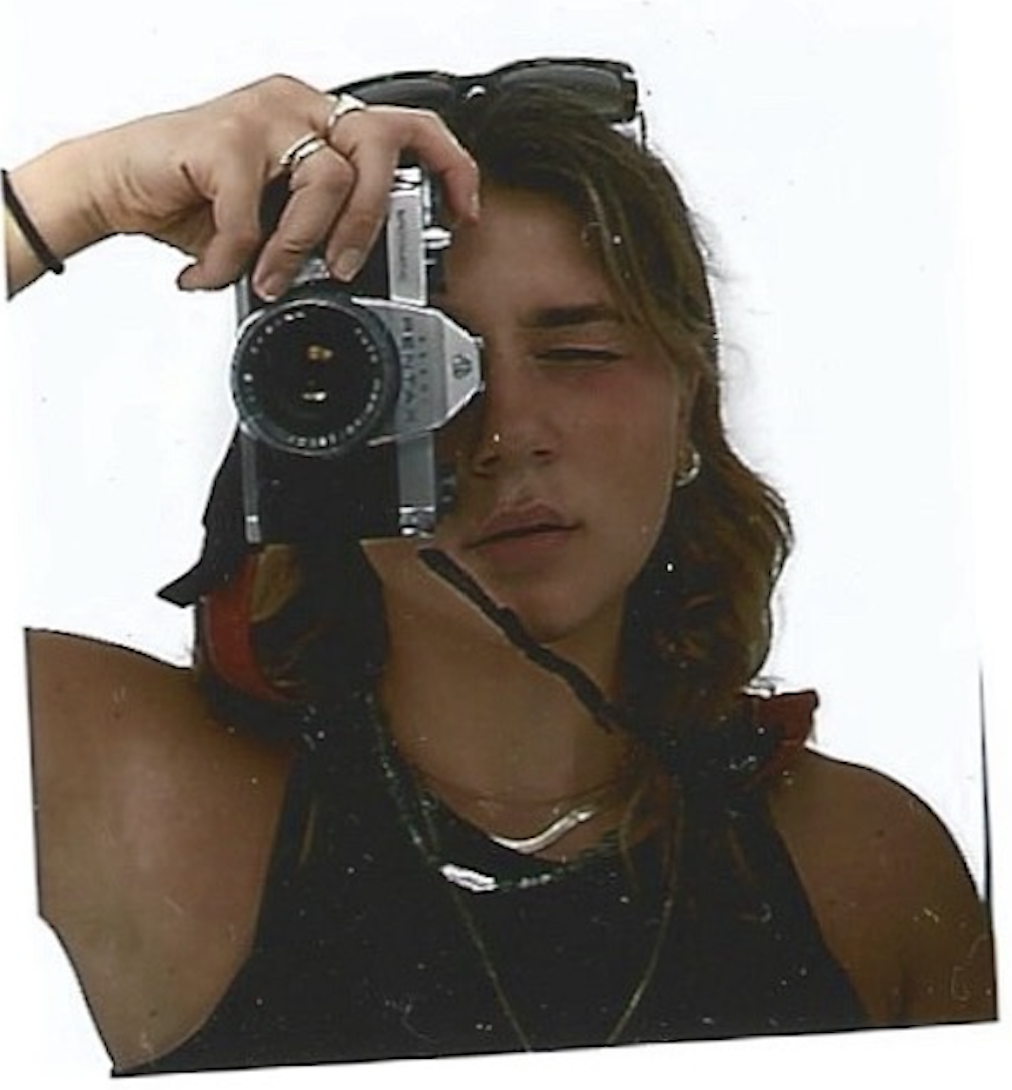 Ema Prović with camera